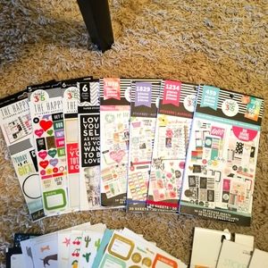 Misc Stickers from Happy Planner and Others